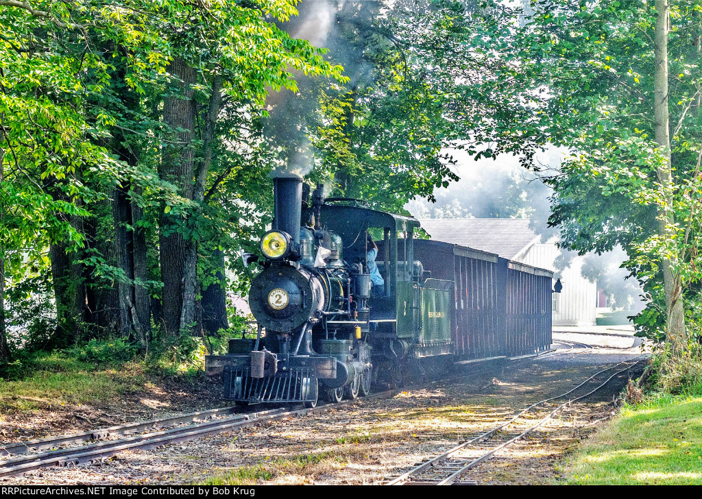 Compania Agricola de Guatemala steam locomotive number 2 at Hesston